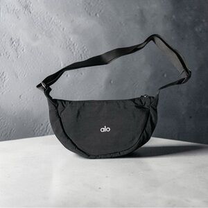 ALO Yoga Black Crescent Crossbody Bag